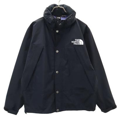 NP12333 Нейлоновая куртка Gore-Tex M черная капюшон Мужская Б/У