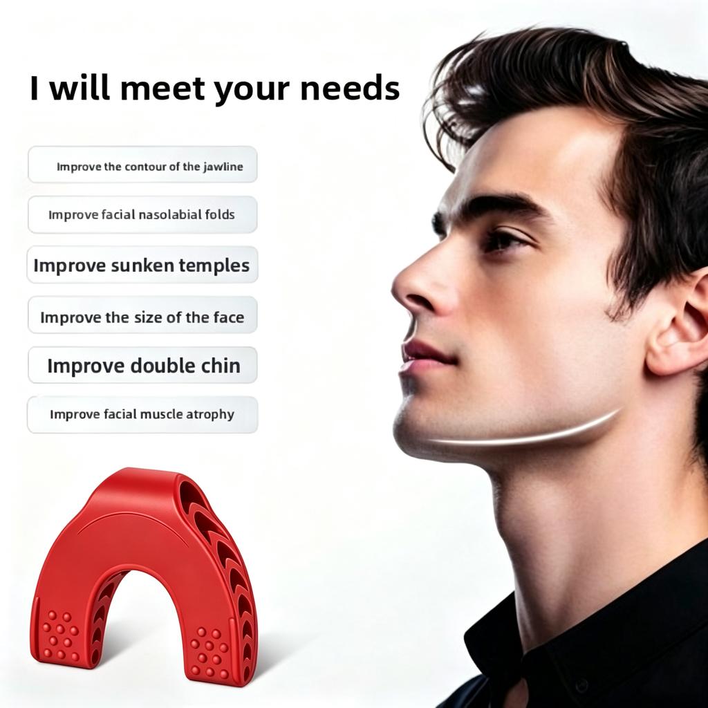 Jaw Trainer Masseter Ball for Facial Fitness & Sports Recovery