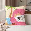 Cartoon Cat Oorosi Pillow Case Suitable For Bedrooms Living Rooms Cars Home Decoration