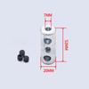 Durable Fitness Cable Ends Replacement Wire Rope Port Joint Cable Stopper Terminal  Gym Machines