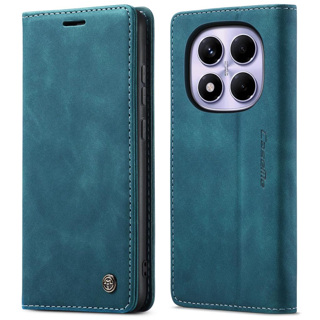 Деловой магнитный флип-чехол из кожи для Xiaomi Redmi Note 15 14 13 12 Pro Plus 15C 14C 13C 12C Книга с отделениями для карт Кошелек Чехол-подставка