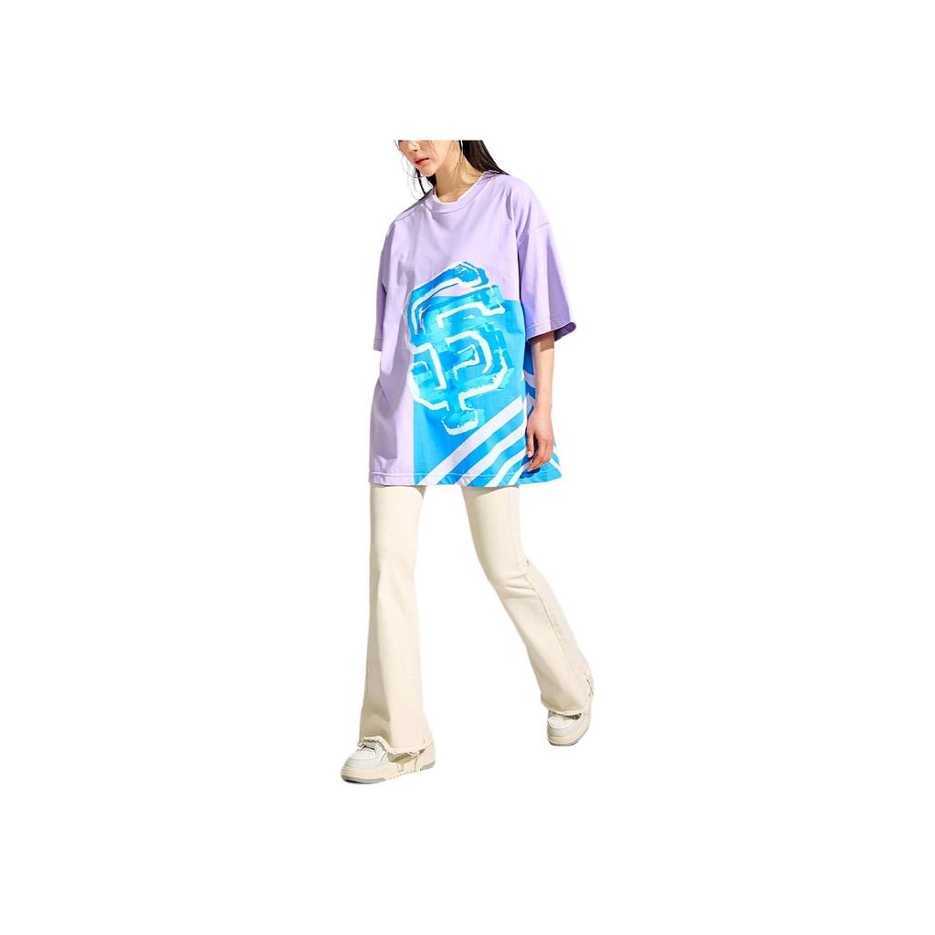 New MLB T Shirt Unisex Light Purple 3ATSL0433-14LDL