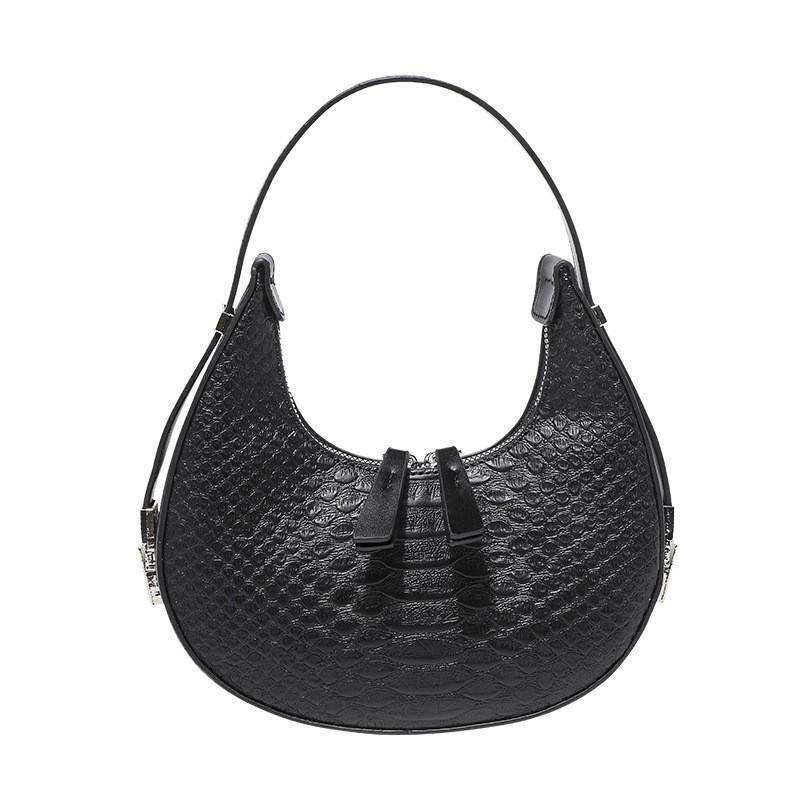 New Shoulder Bags for Women Fashion Female PU Leather Underarm Bags Versatile Ladies Hobo Bags Small Fashion Handbags