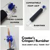 Time-Saving Glass Foil Crimper Wear-resistant Hand Foil Wrapper Foiling Tool  Aluminum Foils