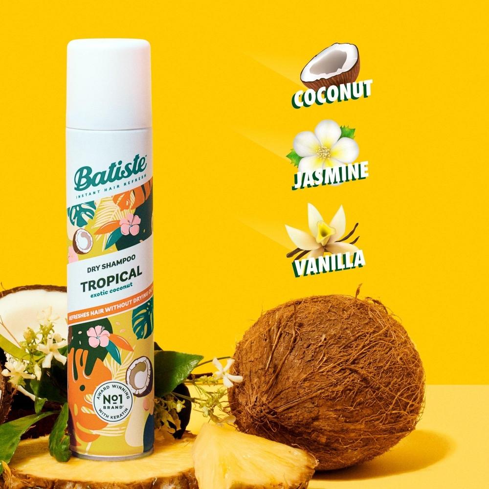 Сухой шампунь Batiste Tropical Coconut Exotic 3,81 унции