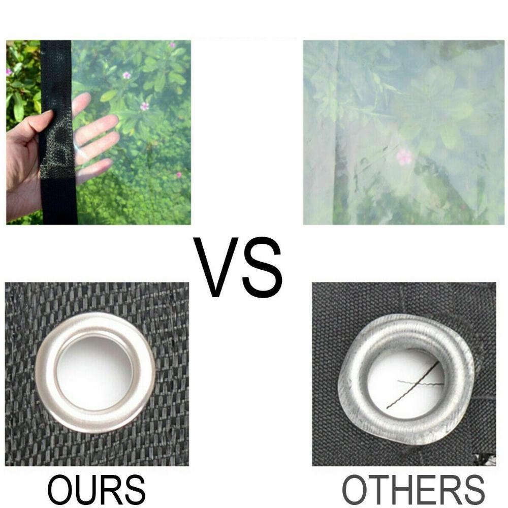 Растительный покров Водонепроницаемая ткань Люверсы Навесы Тяжелый брезент Прозрачная непромокаемая ткань