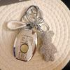 White Diamond TPU for Mercedes Benz W204 W205 W206 W212 W213 W221 W222 W223 A Class GLA GLE Remote Car Key Case Cover Fob Holder