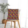 Vibrant Neon Dense Autism Puzzle Pillow Cover Comfy Cushion Cover Fashion Pillow Case For Sofa Car Home Decor
