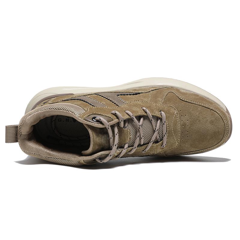 38-45 Мужские кожаные ботинки в стиле хип-хоп, дышащая повседневная обувь в стиле ретро, повседневная обувь больших размеров, легкие ботильоны