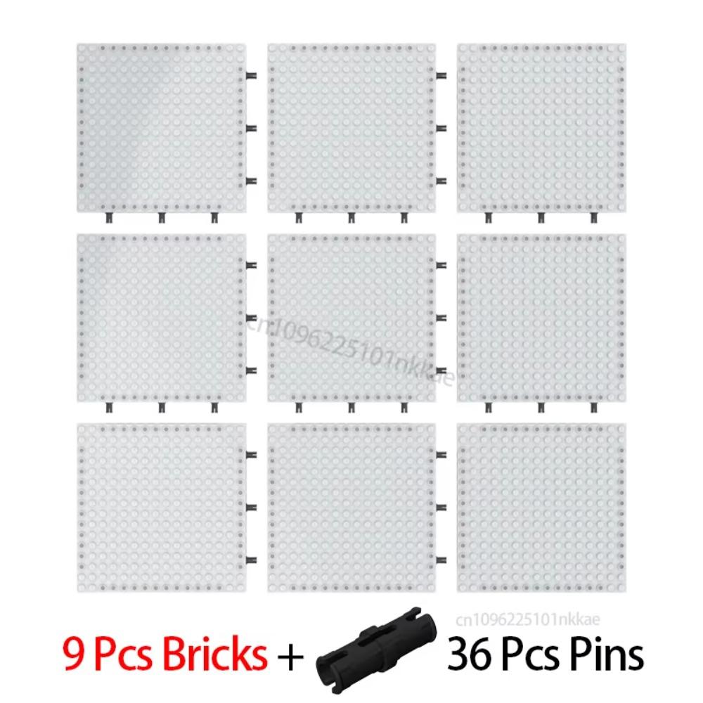 Wholesale 16X16 Pixel Art Building Blocks Bottom Plate 65803 Bricks Baseplate Part Compatible 31212 21333 98138 Pixel Toys Gifts