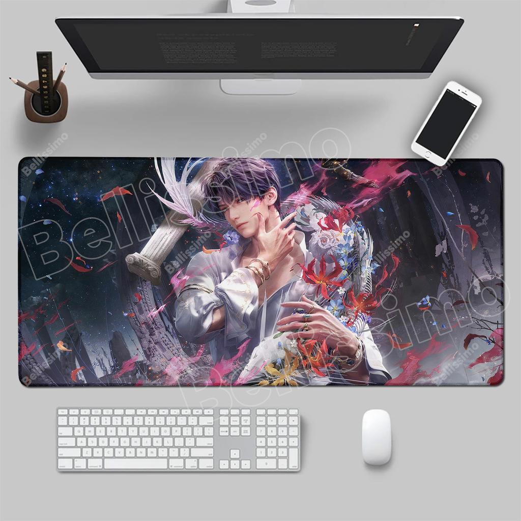 Mouse Pad Computer Gamer Cabinet Love And Deepspace Mousepad PC Anime Man Sylus Cool Keyboard Pad Gift Laptop Extended Desk Mat