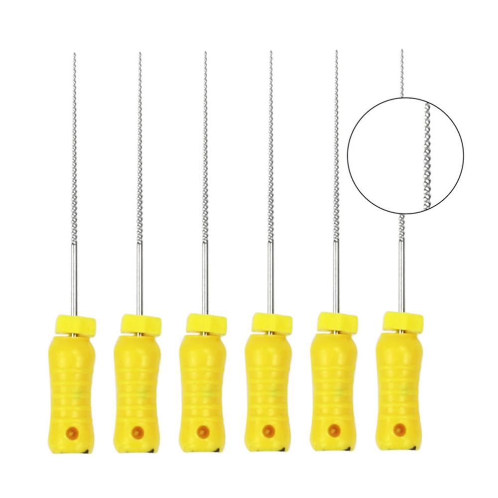 3boxes,6Pcs/Box Dental K Files 21mm/25mm Hand Use Files Stainless Steel Root Canal Files Dentistry Endodontic Instruments