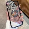 Роскошный чехол с бриллиантовыми блестками для женщин для iPhone 15 14 12 11 13 Pro Max Plus Прозрачная милая задняя крышка для 14 15 Plus Аксессуары для телефона