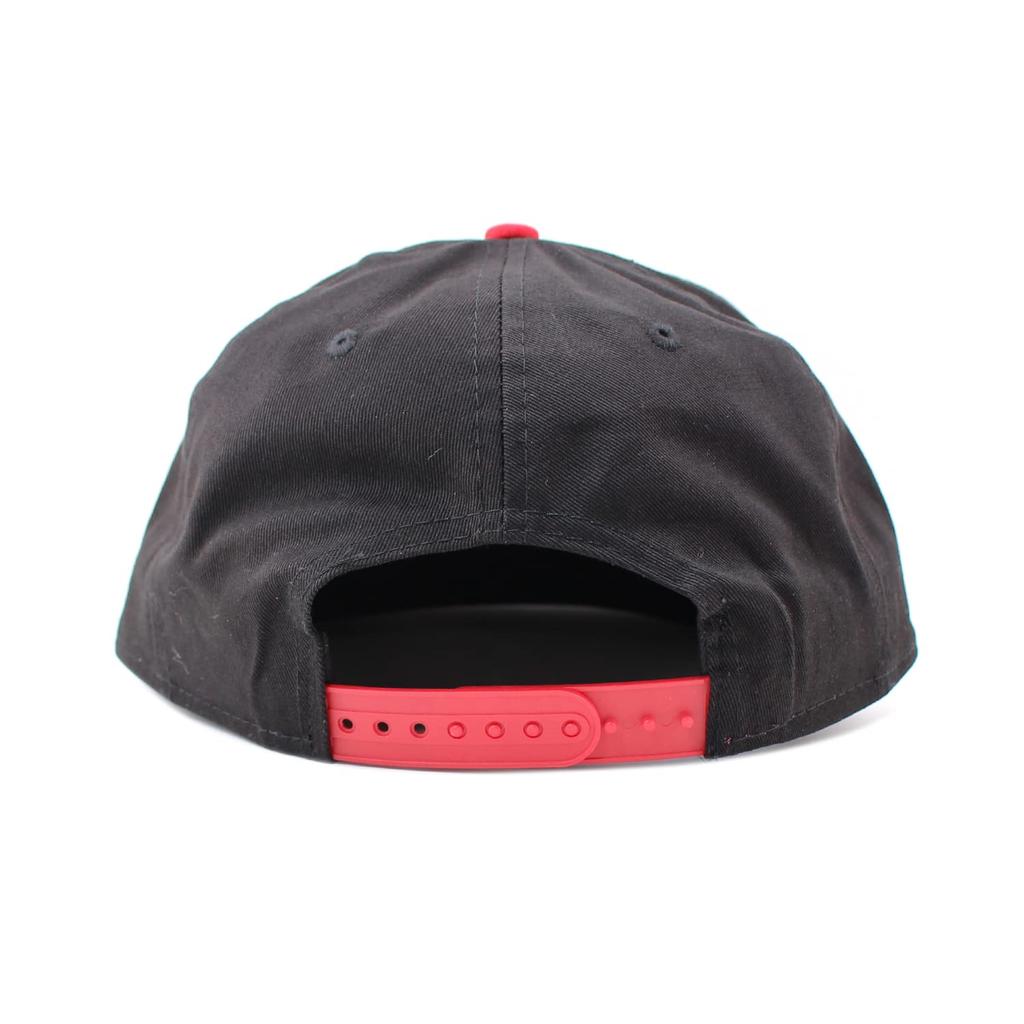 New Era Кепка Snapback 9FIFTY Chicago Bulls Черно-красная