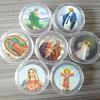 62KD 10pcs Plastic Storage Box for Round Beads Catholic Rosary for Cross Religious Ne