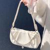 Cloud Pleated Chain Underarm Handbag - Chic Niche Design for Women, Versatile Shoulder & Messenger Style
