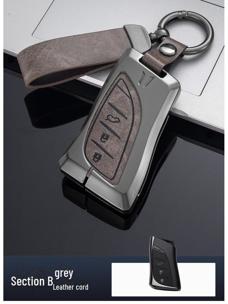 Металлический чехол для ключа Lexus ES200 RX300 NX200 ES300h UX LS для мужчин