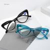 Большие Оверсайз Очки для Чтения для Женщин Мужчин Модные Ретро Очки для Дальнозоркости Трендовые Популярные Кошачий Глаз Анти-синий Пресбиопия