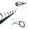 Repair Kit Set Stainless Steel Eye Guide Fishing Rod Guide Tip Fishing Pole Circle Ring Wire Loop