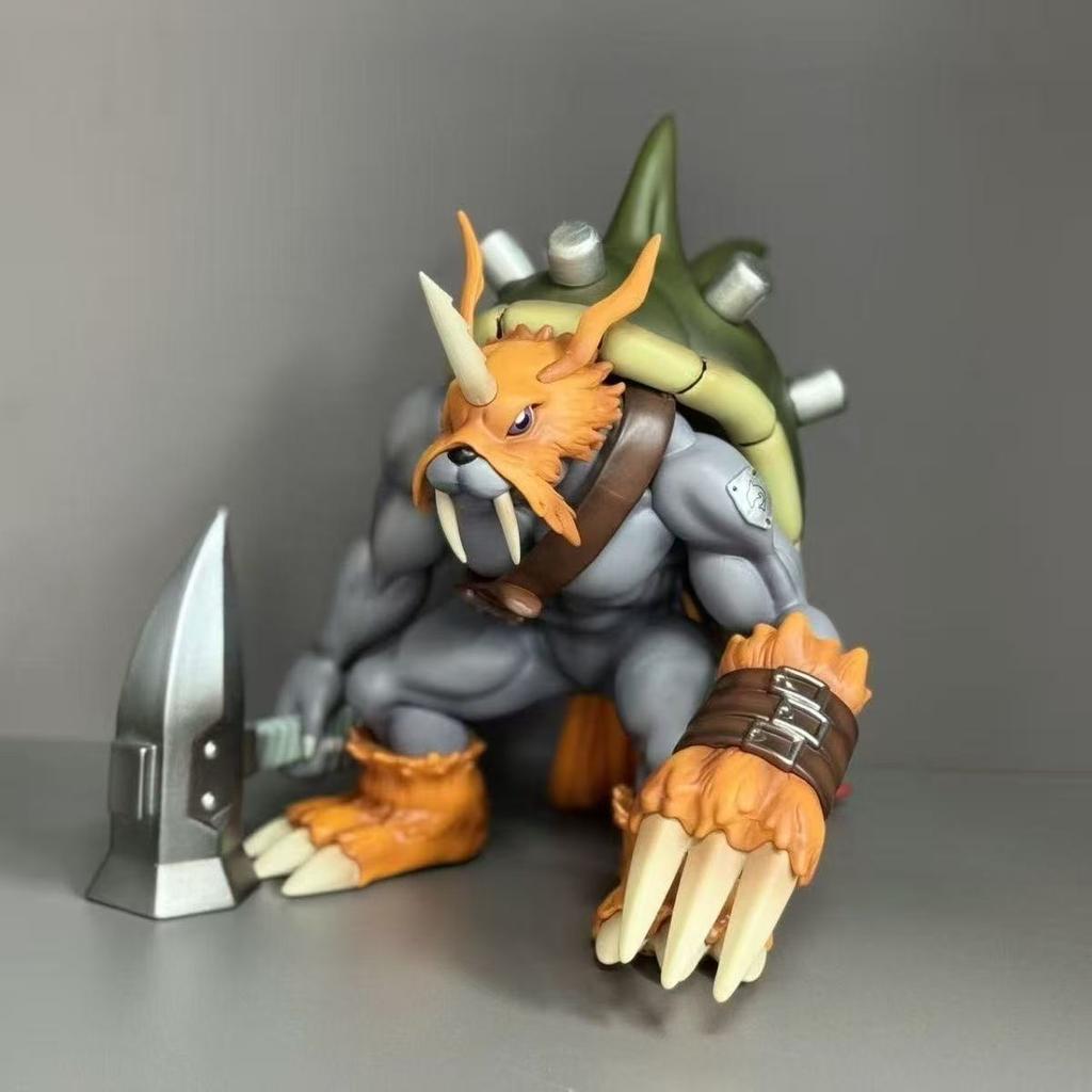 В наличии Аниме Digimon Adventure Фигурка Зудомона ПВХ Статуя Украшение для комнаты Набор кукол Модель Игрушки Подарки на день рождения Долговечный