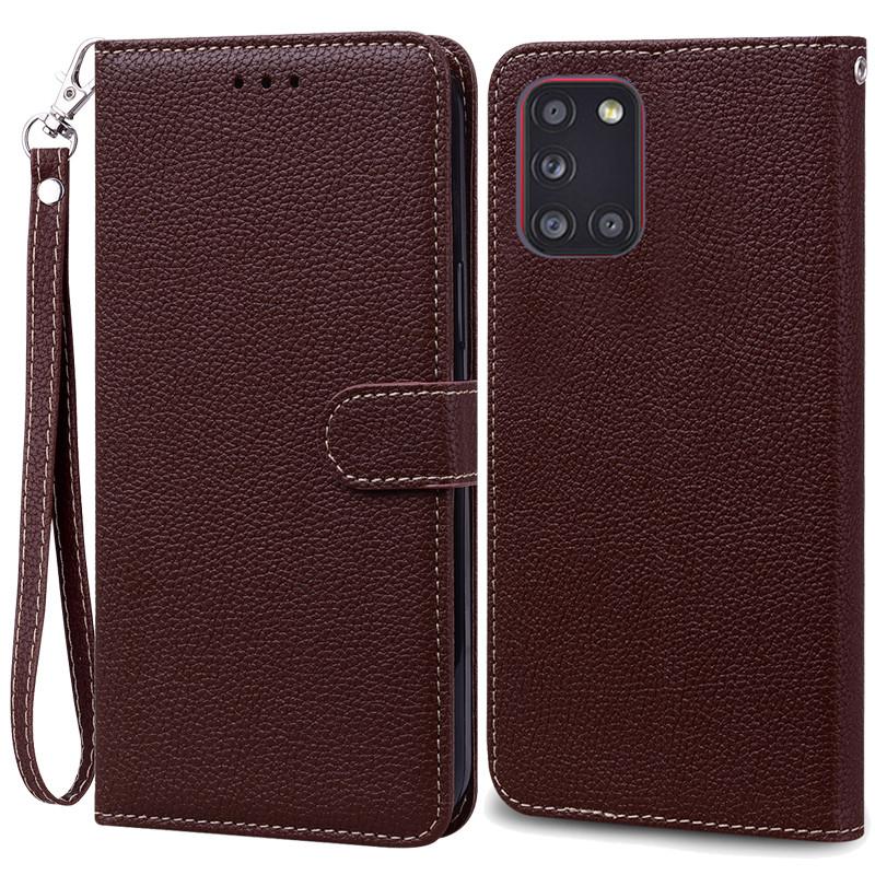 Чехол A31 для Samsung Galaxy A31, кожаный чехол-кошелек, флип-чехол для Samsung A31, чехол A 31 A315F, мягкий силиконовый чехол, Fundas Coque