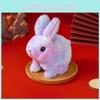 Plush Cute Rabbit Toy With Capable Of Producing Sound And Jumping For Gift Kids