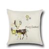 Christmas Elk Colorful Pillow Creative Home Christmas Gifts