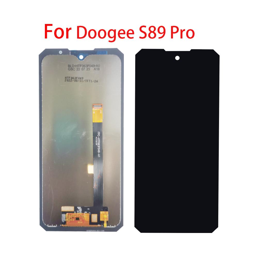 New LCD Screen For Doogee S89 Pro LCD Display Touch Screen Digitizer Full Assembly Replacement
