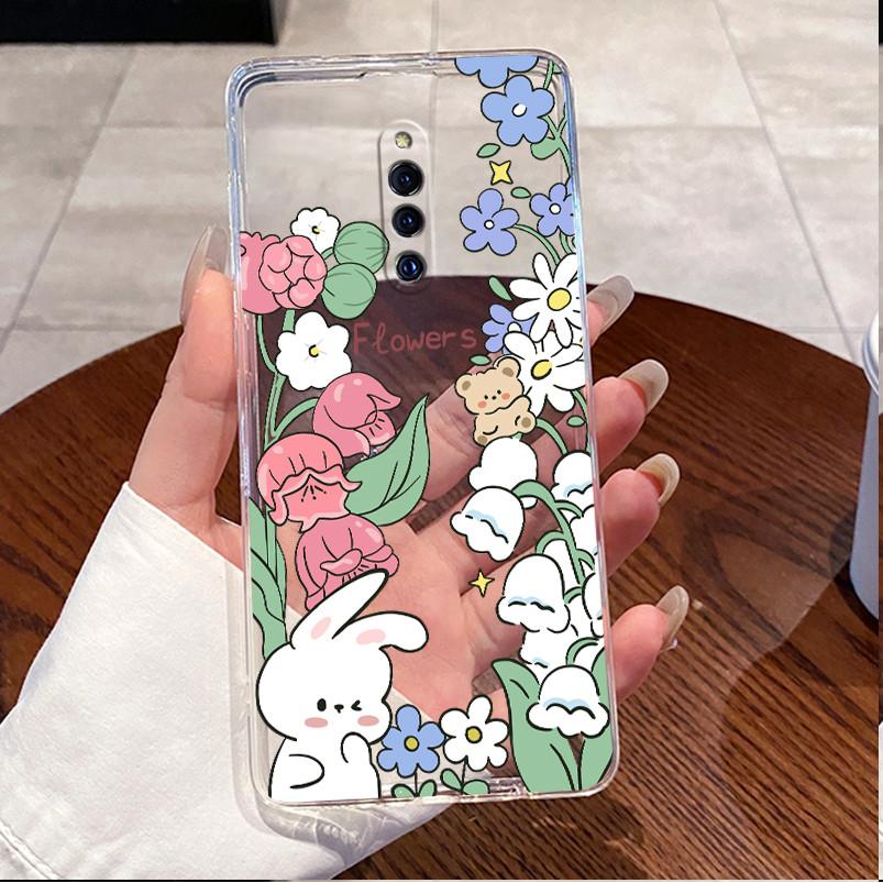 Silicone Phone Case For Vivo X27 Pro X27Pro VivoX27 Case Luxury Cute Love Rabbit Funny Clear Soft Cover Slim Thin Fundas Coque