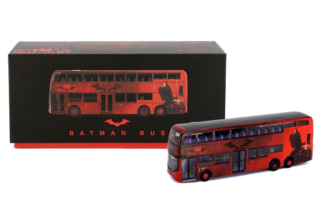 Литой мини-автомобиль Tiny City Enviro 500 MMC The Batman Double Decker Bus 1/110 12.8M "Бэтмен"
