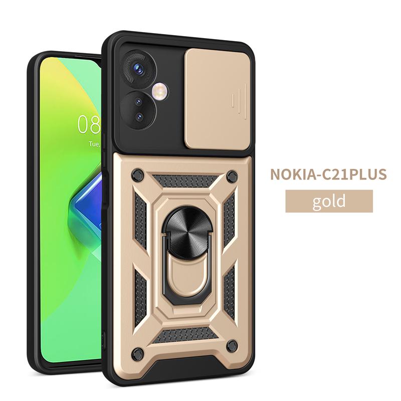 Для Tecno Spark 8C 9 чехол Slide Lens Armor телефон чехол для Tecno Spark Go 2022 Spark 8 9 Pro автомобильный магнитный держатель кольцо задняя крышка