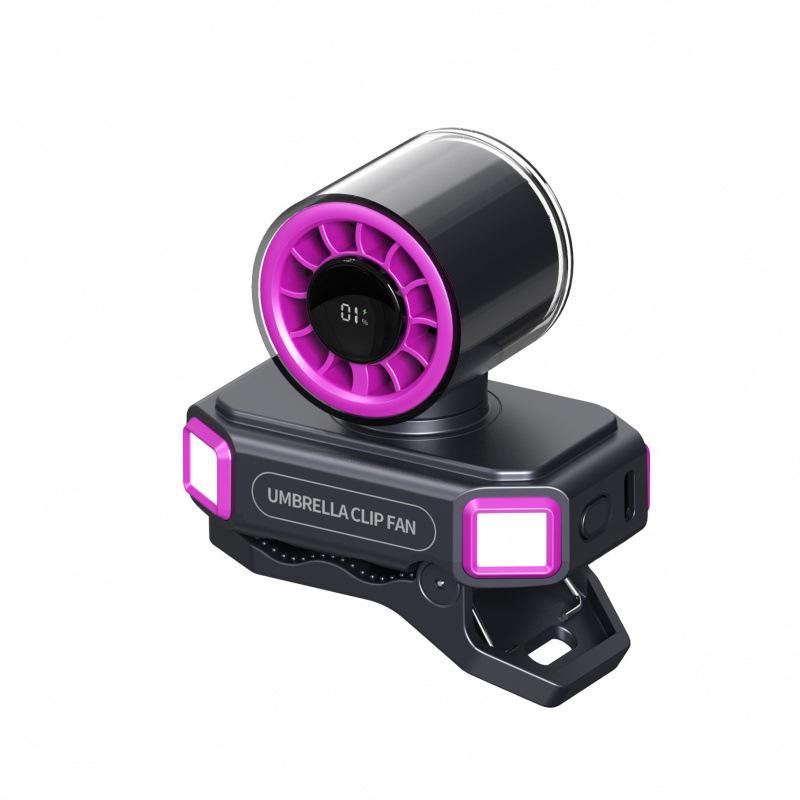 Portable USB Charging Clip-on Fan with Long Battery Life for Outdoor Use