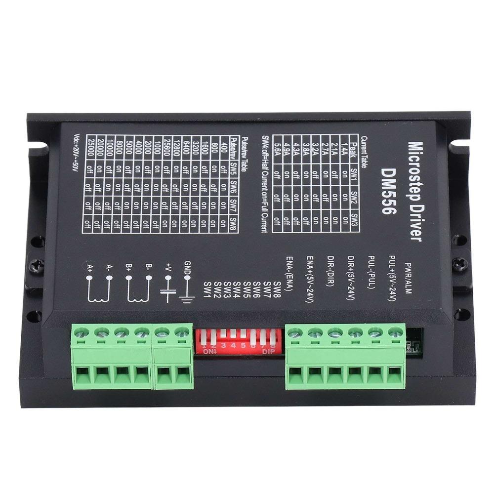 2 Phase Stepper Motor Driver 24-50VDC Stepper Motor Controller Digital Stepper Driver CNC Machine