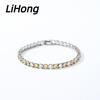 925 Sterling Silver Jewelry 16cm to 21cm Tennis Bracelet 4mm Zircon Women's Party Wedding Jewelry Sterling Silver Bracelet