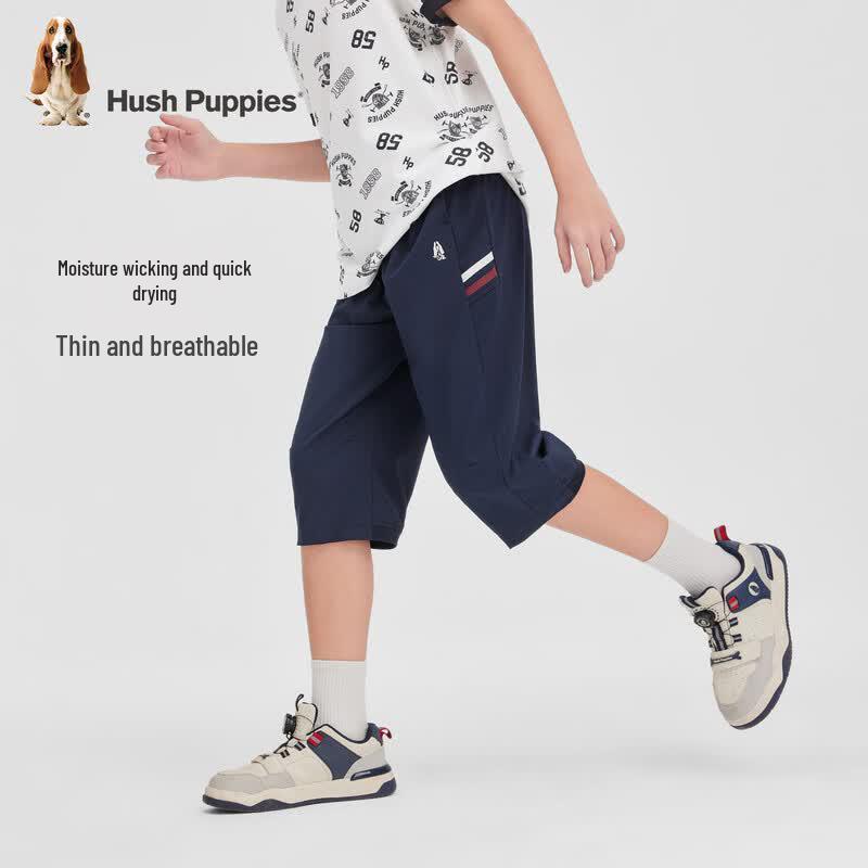 Спортивные шорты-капри для мальчиков Hush Puppies с функцией быстрого высыхания