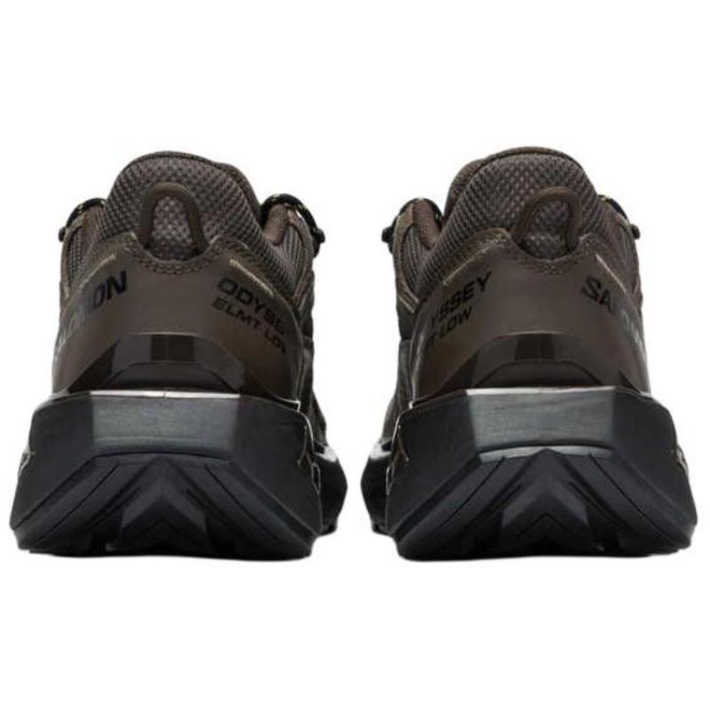 SALOMON ODYSSEY ELMT Износостойкие, дышащие, легкие низкие повседневные кроссовки унисекс коричневые кроссовки 476757