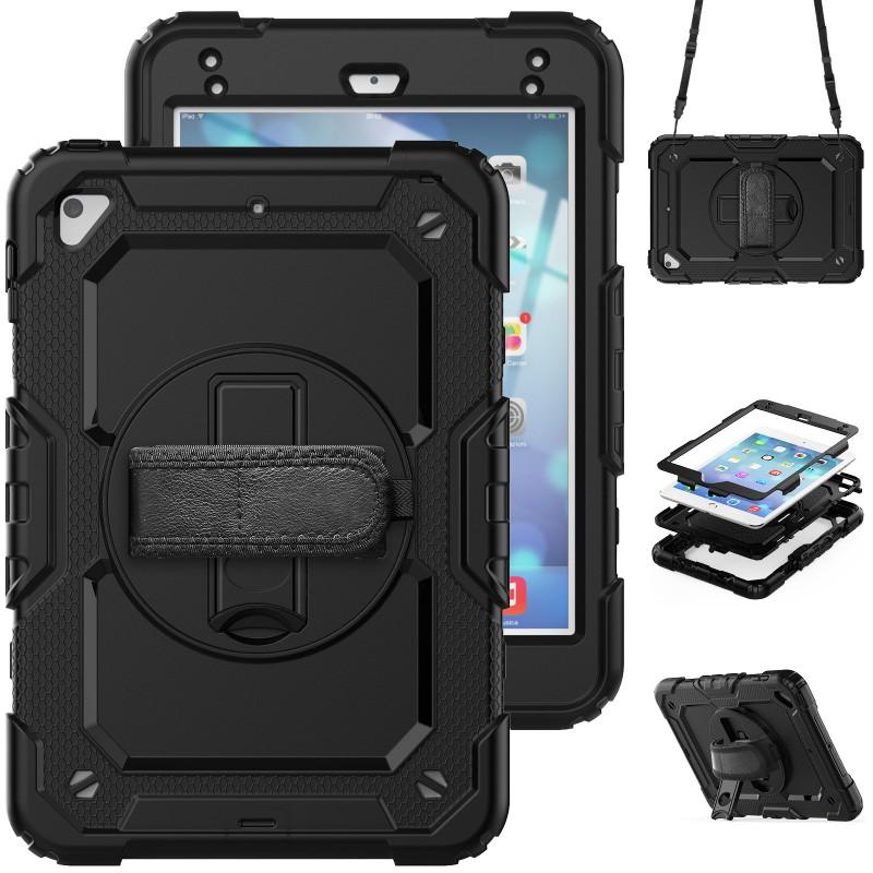 Griffin B Case IPad With Strap Pen Holder 360 Rotating Stand Full Protection PC Cover