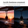 SCKS3 Car Hanging Ornament Interior Ambient Lighting Small Bulb Decora For BMW M Performance Alpina M3 M5 M6 X1 X3 X4 X5 G20