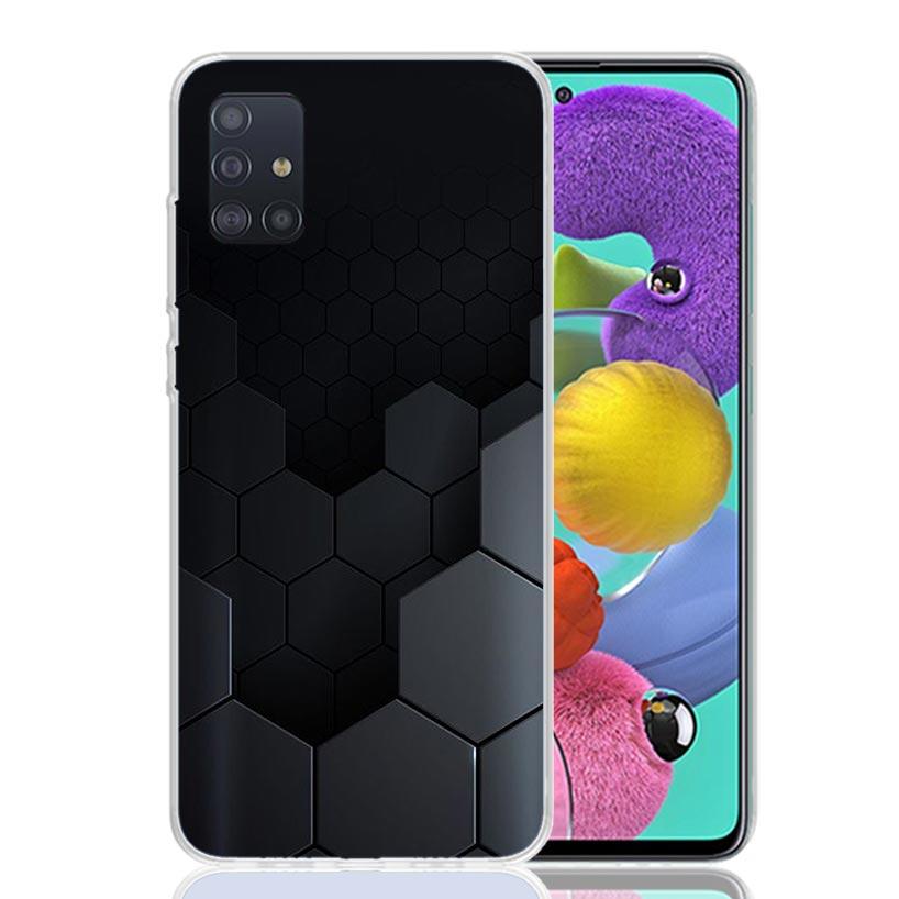Чехол для телефона с узором из кованого карбона для Samsung Galaxy A52 A51 A50S A12 A22 A32 A72 A10S A30S A31 A71 Note 20 Ultra 10 Plus S10 Gal