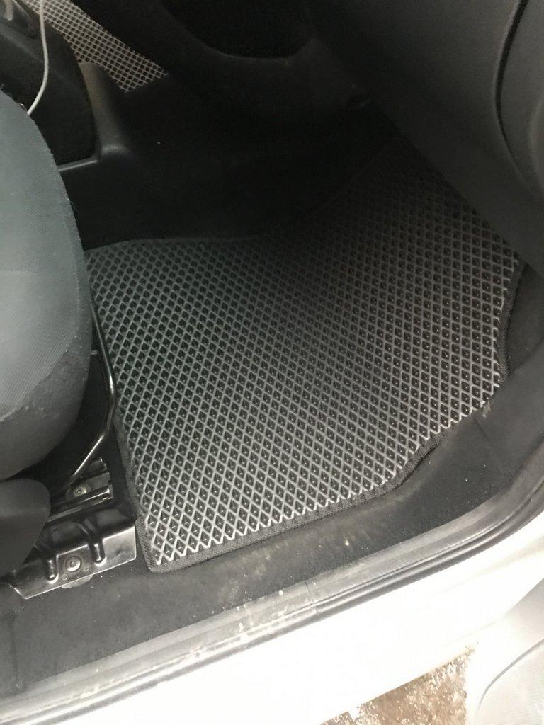 Коврики EVA (черные) Передние (2 шт) для Citroen Berlingo 2008-2018 гг
