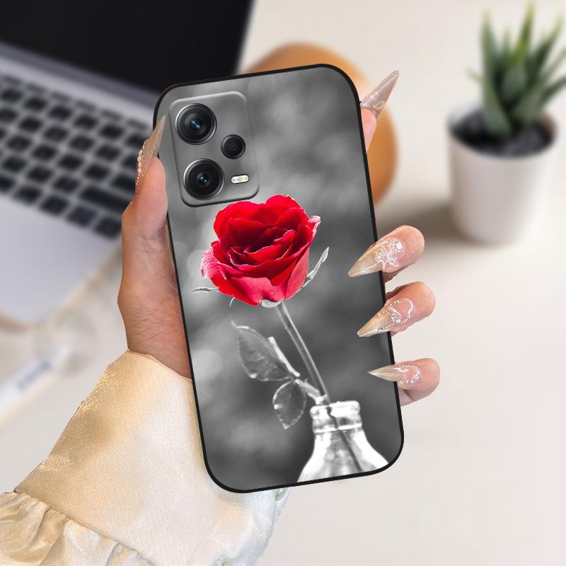 Чехол для Redmi Note 12 Pro 4G 5G, силиконовый чехол-бампер из ТПУ для Redmi Note 12 Pro+ Para 12 Pro Plus, мягкий защитный бампер