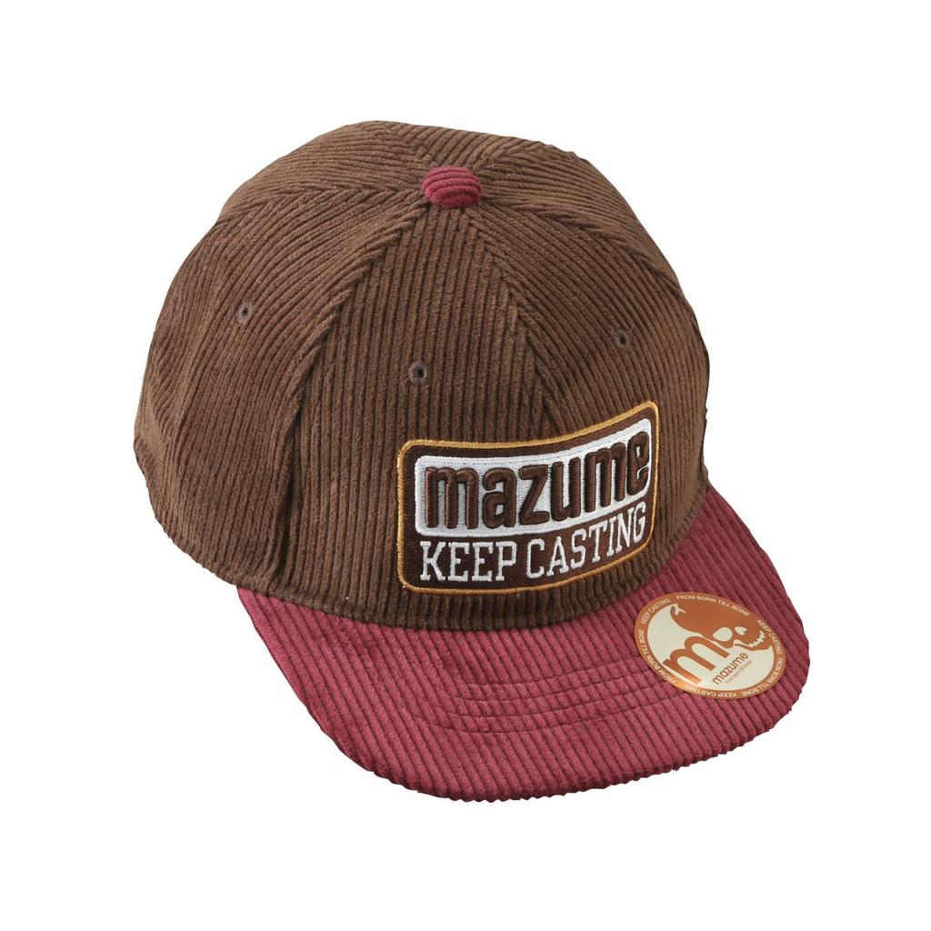 Вельветовая кепка Mazume Бордовая MZCP-891