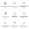 Беспроводная Bluetooth-гарнитура TWS5.3 с цифровым дисплеем и низкой задержкой, стереогарнитура Bluetooth