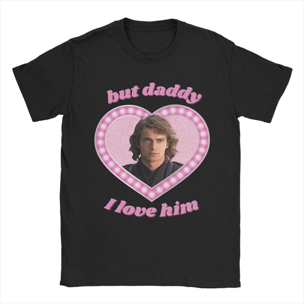 Creative Anakin Skywalker Vintage T-Shirt Men Crew Neck Pure Cotton T Shirts Short Sleeve Tees Plus Size Clothing