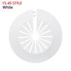 1Pc Plastic Wall Hole Pipe Collars Cover Shower Faucet Angle Valve Pipe Plug Decoration Cover Kitchen Bathroom Faucet Accessory