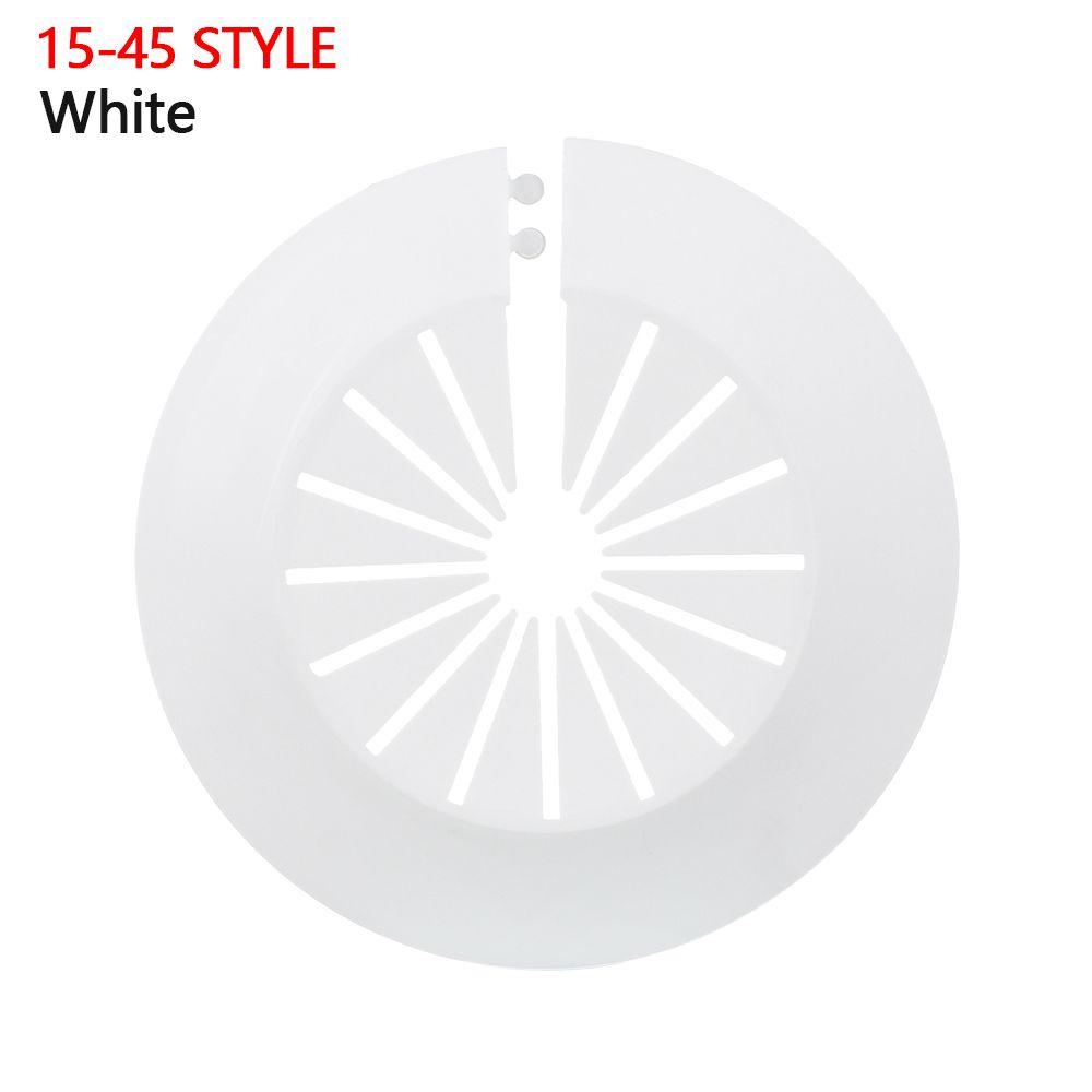 1Pc Plastic Wall Hole Pipe Collars Cover Shower Faucet Angle Valve Pipe Plug Decoration Cover Kitchen Bathroom Faucet Accessory