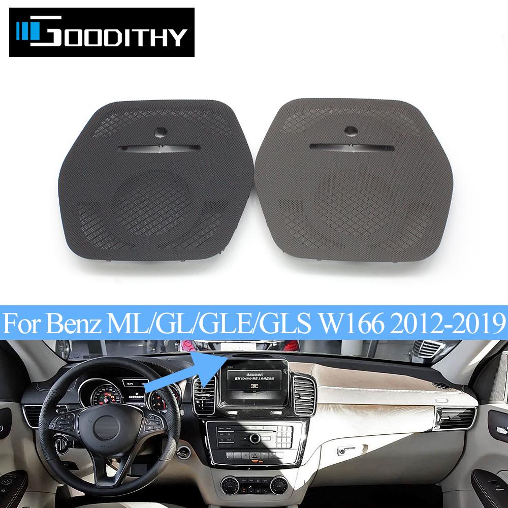 LHD RHD Car Front Dashboard Audio Loudspeaker Cover Panel Trim For Benz ML/GL W166 2012-2015 GLE/GLS W166 2015-2019