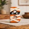 Декор для дома на праздник Хэллоуин Деревянное украшение BOO для многоуровневых подносов, Креативные декоративные деревянные буквы Boo, Сплошные настольные центральные композиции