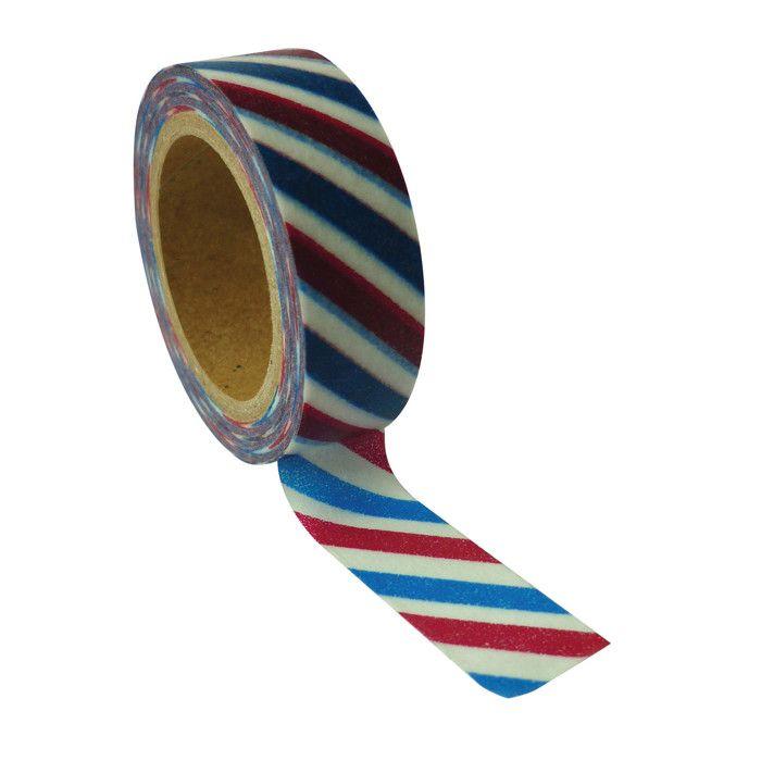 Декоративная клейкая лента - Самолет - 15 мм x 10 м - Бумага - Переклеиваемая - Многоцелевая