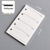 In-Stock A8 M5 Planner Refillable Loose-Leaf Inner Pages: Grid, Blank, Vertical Line, Weekly Plan, One Page Per Day, Punch-In Style.